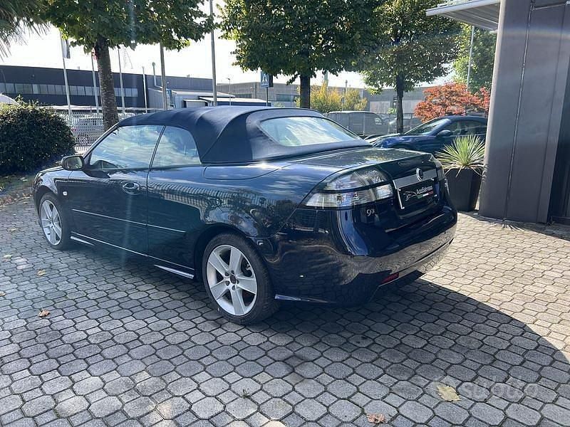 Usata Saab 9-3 Cabriolet 150 CV (110 kW) 2008 Blu Cabrio