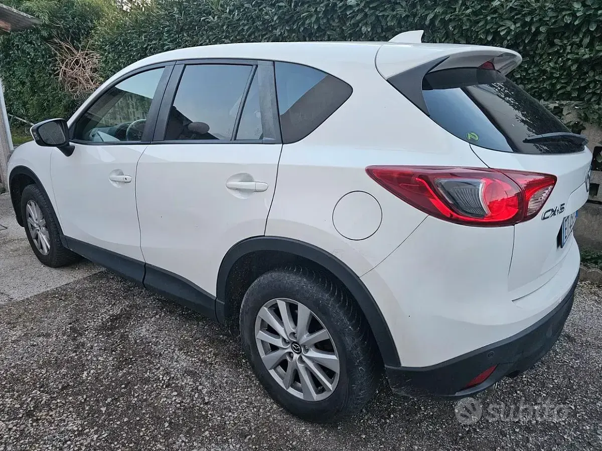 Usata Mazda CX-5 150 CV (110 kW) 2014 Bianco SUV