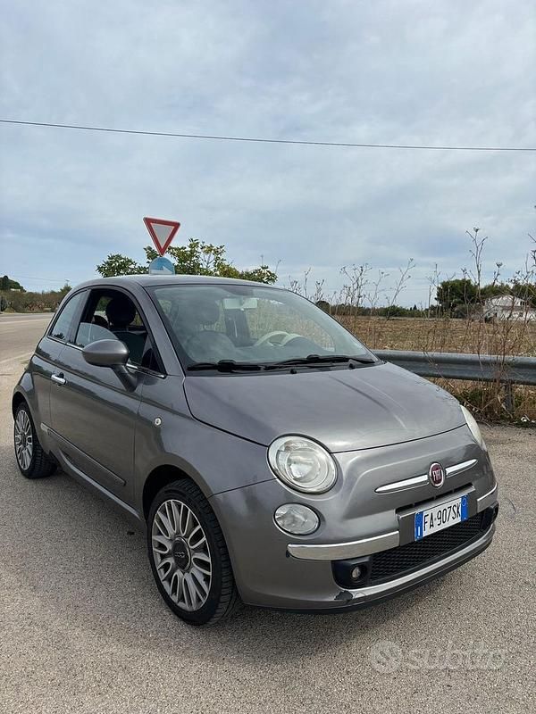 Usata Fiat 500 Lounge 69 CV (50 kW) 2015 Grigio Berlina