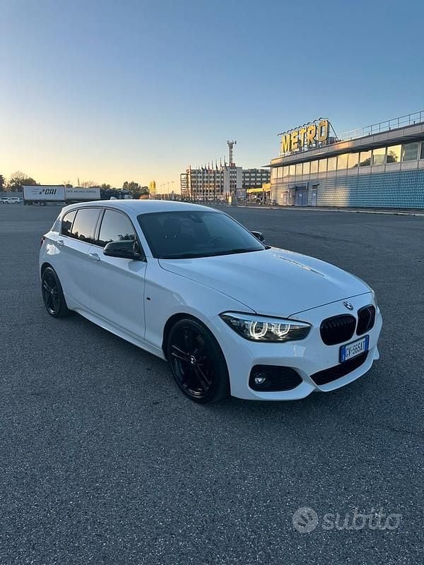 Usata BMW 120 M Sport 184 CV (135 kW) 2019 Bianco Utilitaria