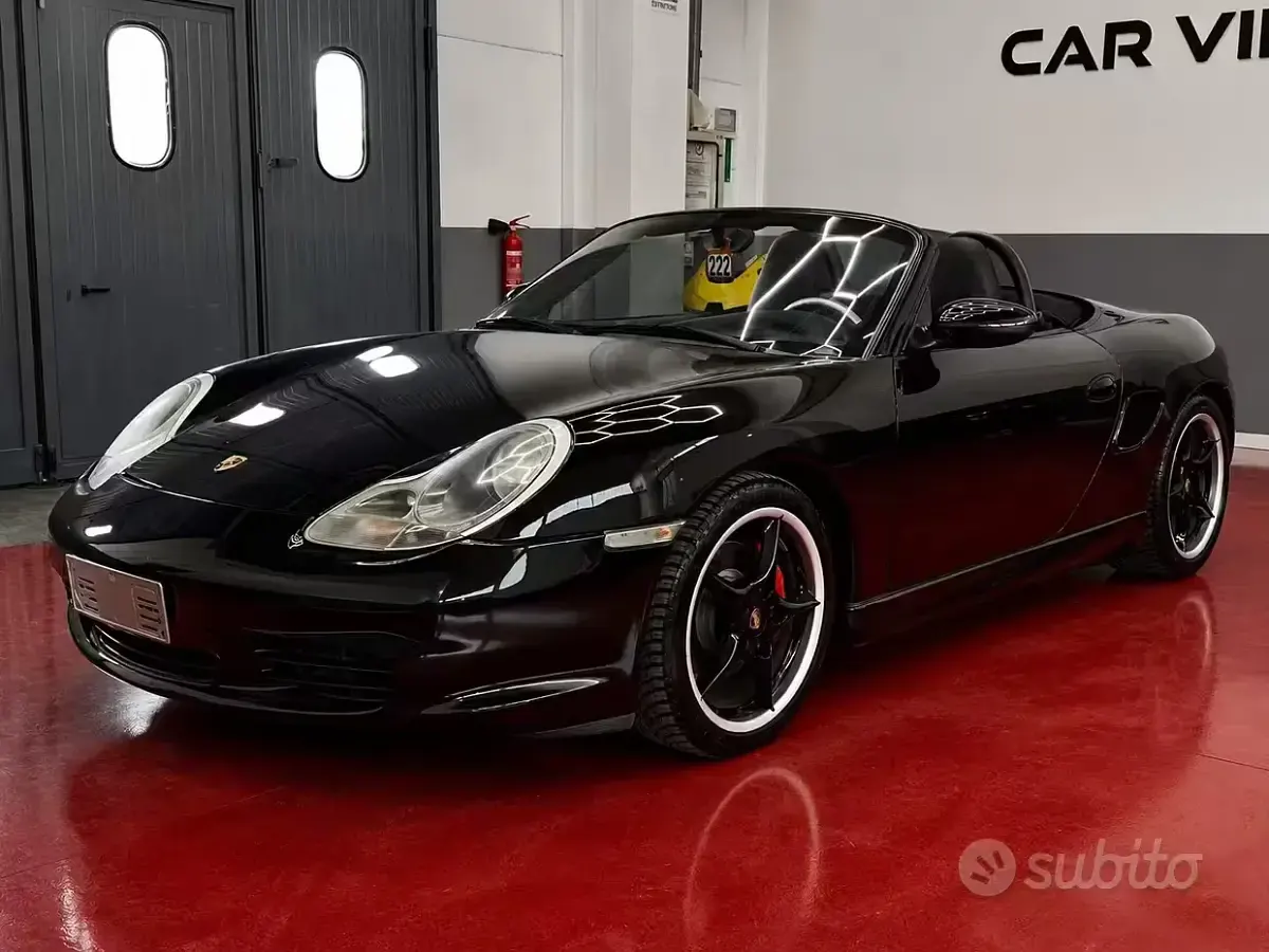 Usata Porsche Boxster 260 CV (191 kW) 2003 Nero Cabrio