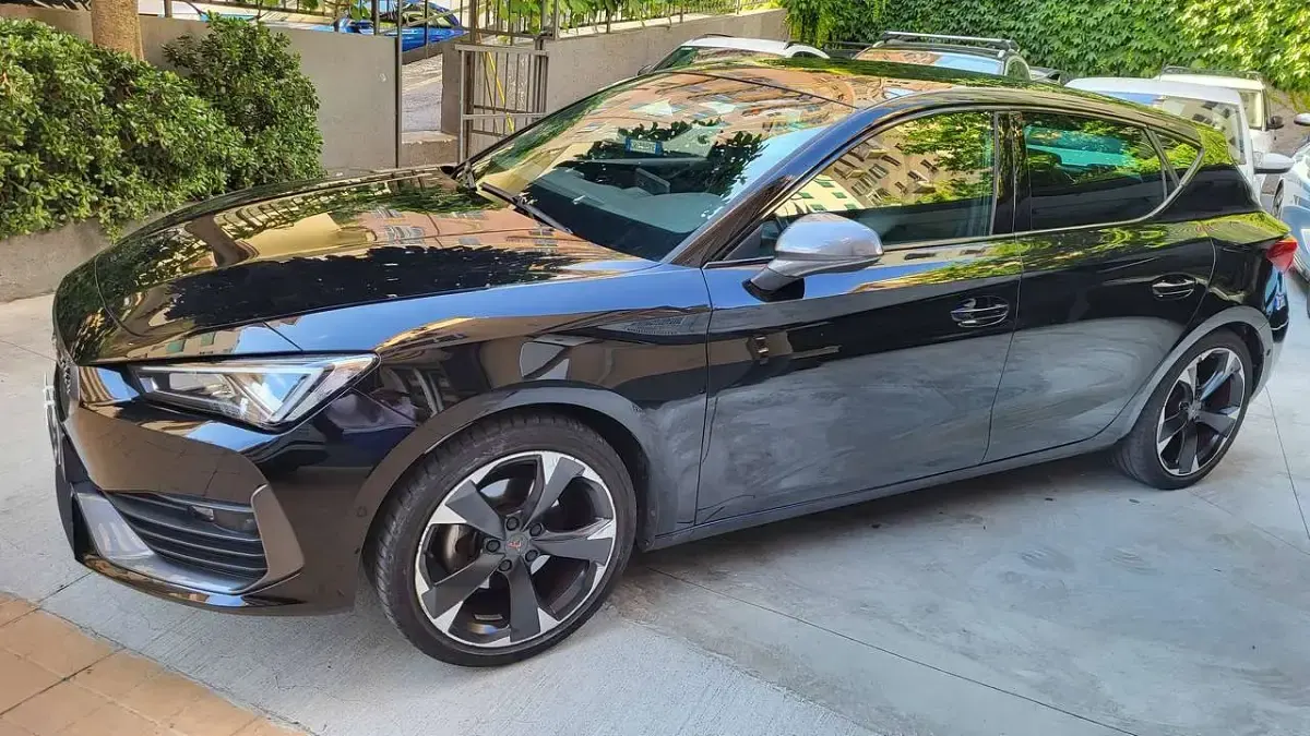 Usata Cupra Leon 150 CV (110 kW) 2023 Nero Berlina