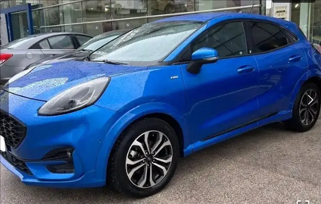 Usata Ford Puma ST-Line 125 CV (91 kW) 2022 Desert island blue (metallizzato) SUV
