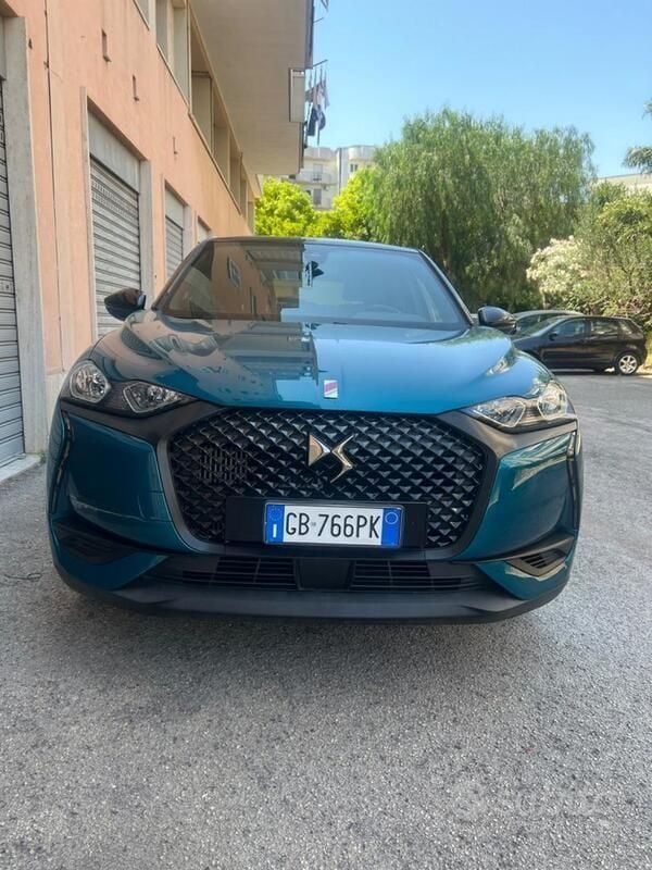 Usata DS Automobiles DS3 Crossback Performance 102 CV (75 kW) 2020 Verde SUV