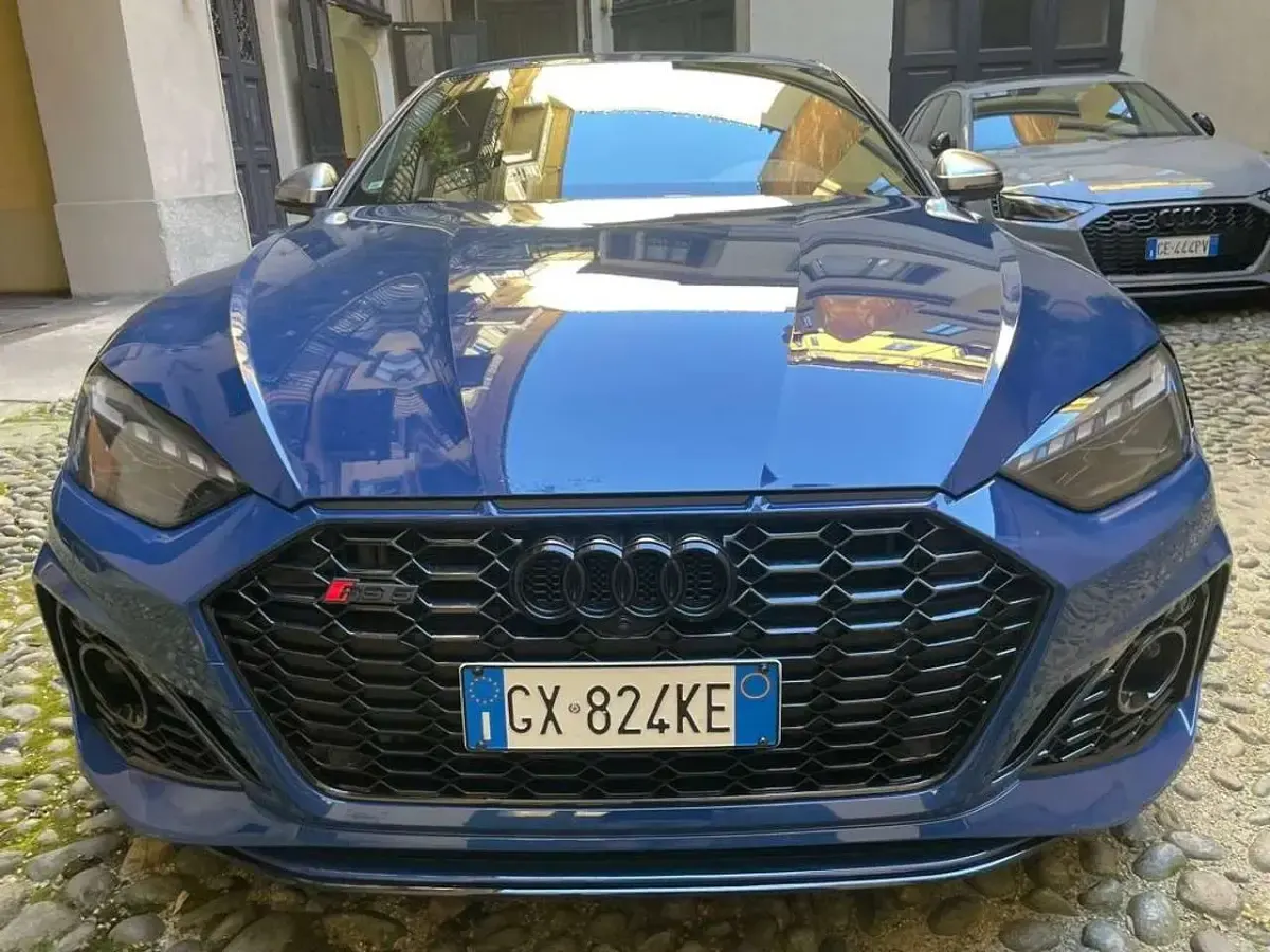 Usata Audi RS5 Sportback Competition 450 CV (330 kW) 2024 Blu/azzurro Berlina
