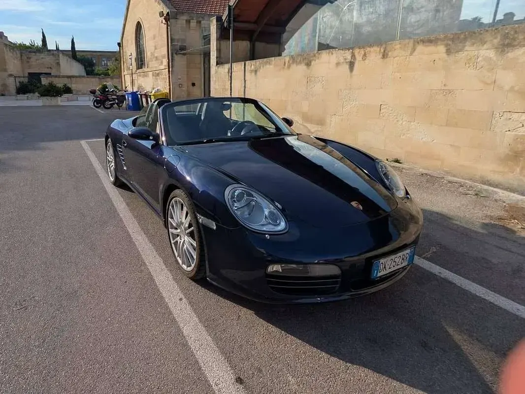 Usata Porsche Boxster 295 CV (216 kW) 2007 Blu/azzurro Cabrio