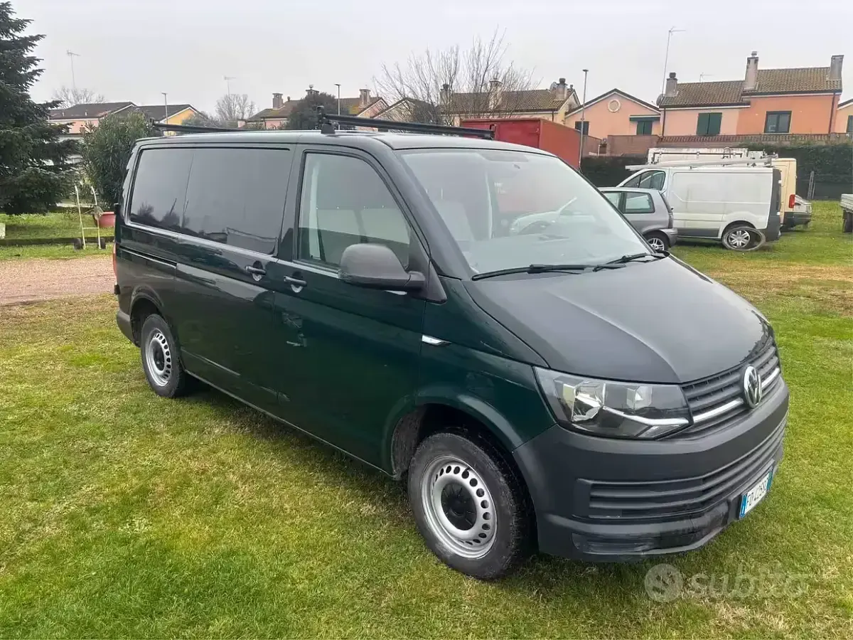 Usata VW Transporter 102 CV (75 kW) 2016 Verde Furgone