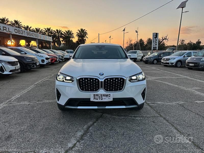 Usata BMW X4 Sport Line 190 CV (139 kW) 2021 Bianco SUV