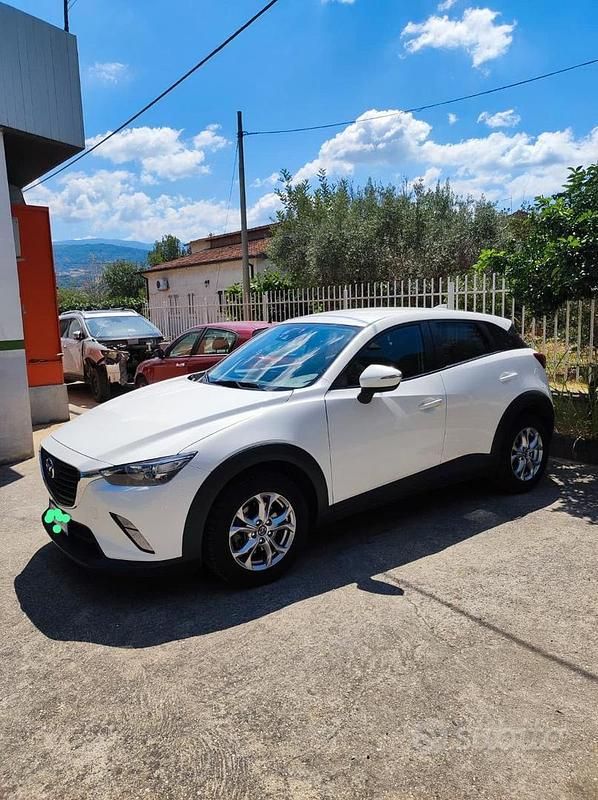 Usata Mazda CX-3 105 CV (77 kW) 2017 Bianco SUV