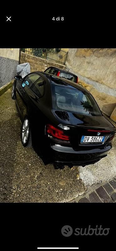 Usata BMW 120 Coupé Efficient Dynamics 177 CV (130 kW) 2009 Nero Coupé