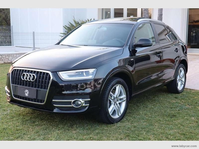 Usata Audi Q3 S-Line 150 CV (110 kW) 2012 Nero SUV