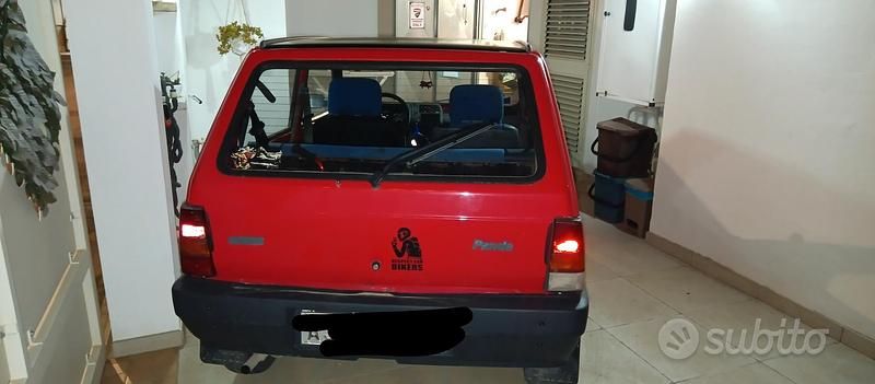 Usata Fiat Panda 1995 Rosso Utilitaria