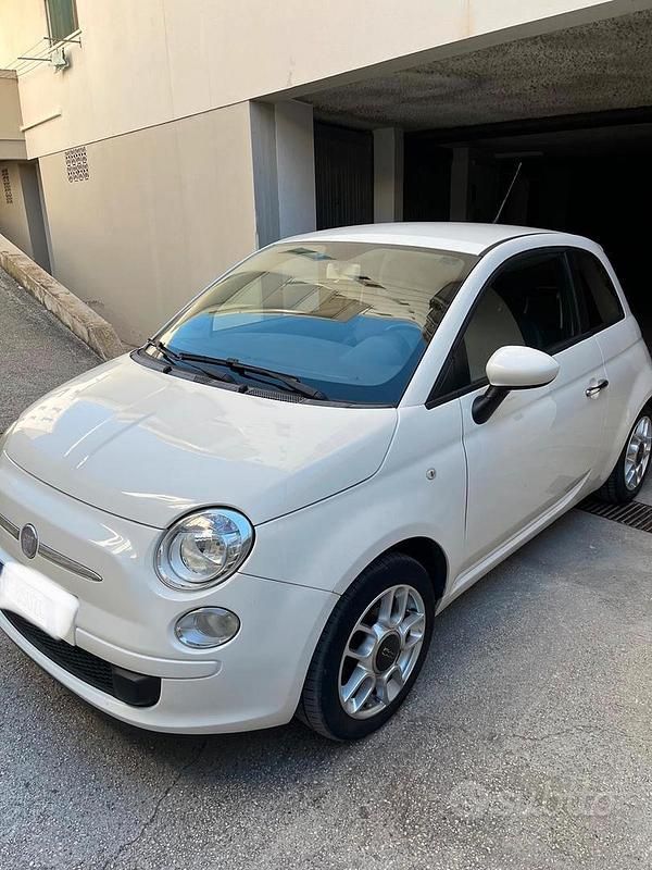 Usata Fiat 500 2009 Bianco Cabrio