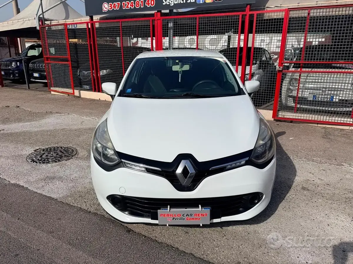 Usata Renault Clio IV 75 CV (55 kW) 2013 Bianco Berlina