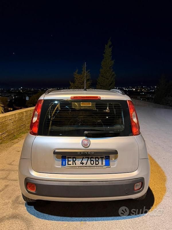 Usata Fiat Panda 69 CV (50 kW) 2013 Grigio Utilitaria