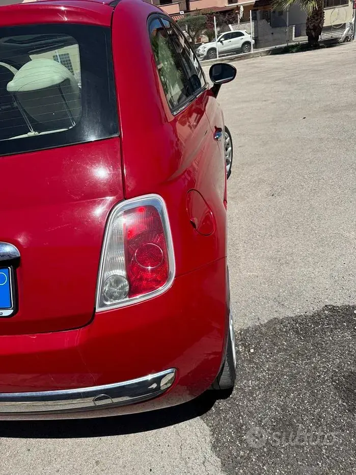 Usata Fiat 500 Pop 69 CV (50 kW) 2015 Rosso Berlina