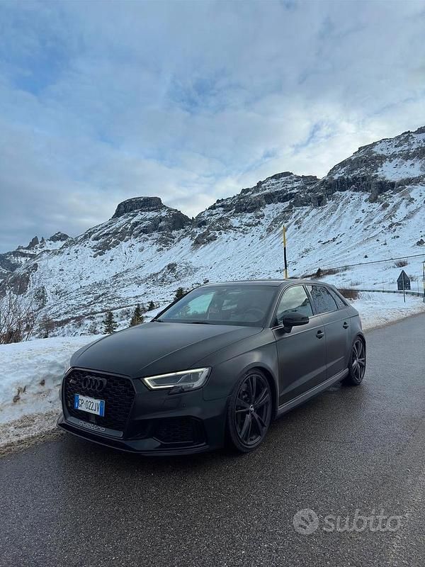 Usata Audi RS3 Sport 400 CV (294 kW) 2019 Nero Berlina