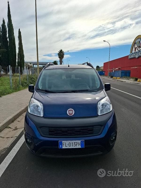 Usata Fiat Qubo Trekking 95 CV (69 kW) 2017 Blu Monovolume