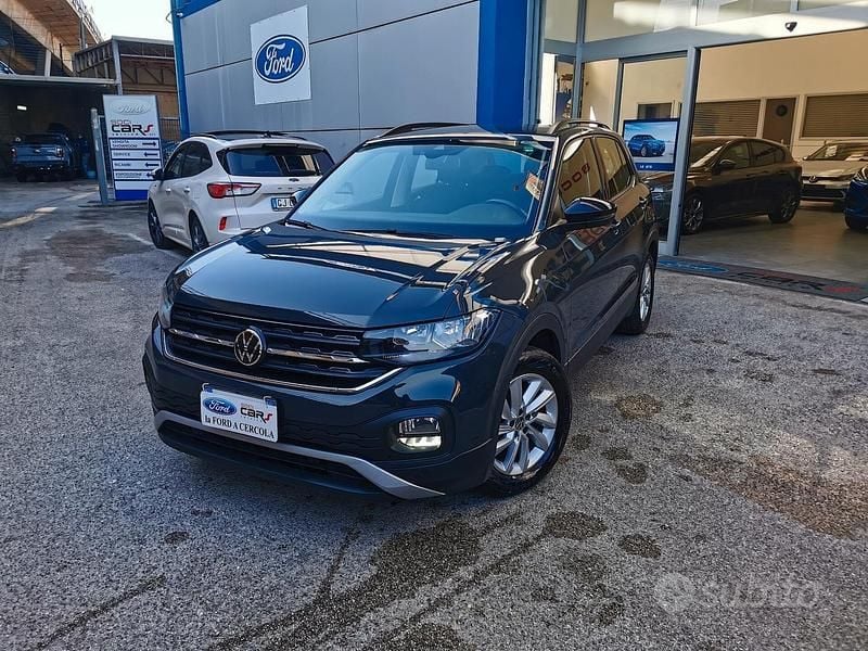 Grigio Usata 2021 VW T-Cross SUV | 15.900 € (Ottimo prezzo) - Immagine 1/4