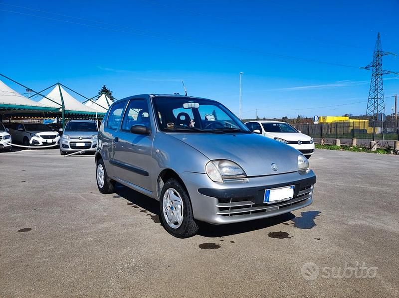 Usata Fiat Seicento 54 CV (39 kW) 2002 Grigio Utilitaria