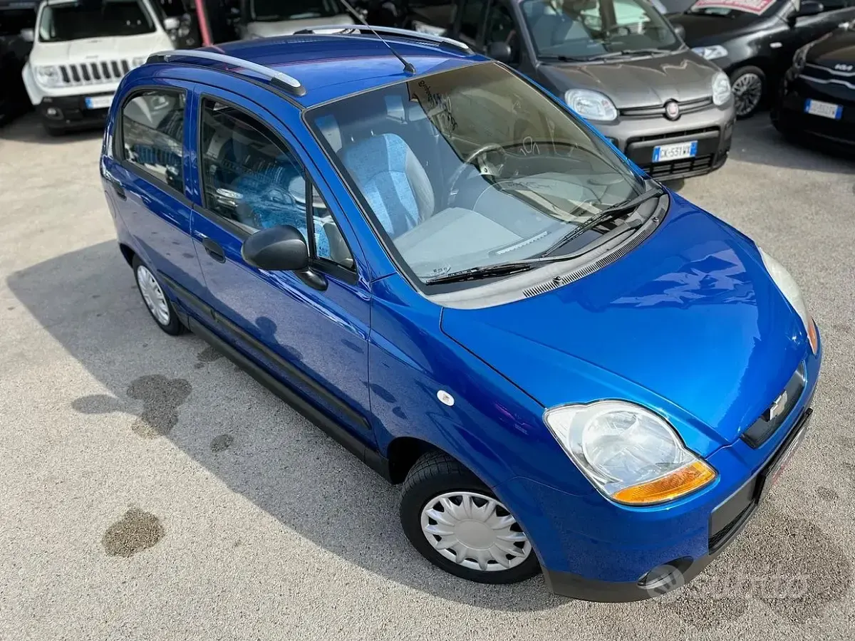Usata Chevrolet Matiz SE 52 CV (38 kW) 2010 Blu Utilitaria