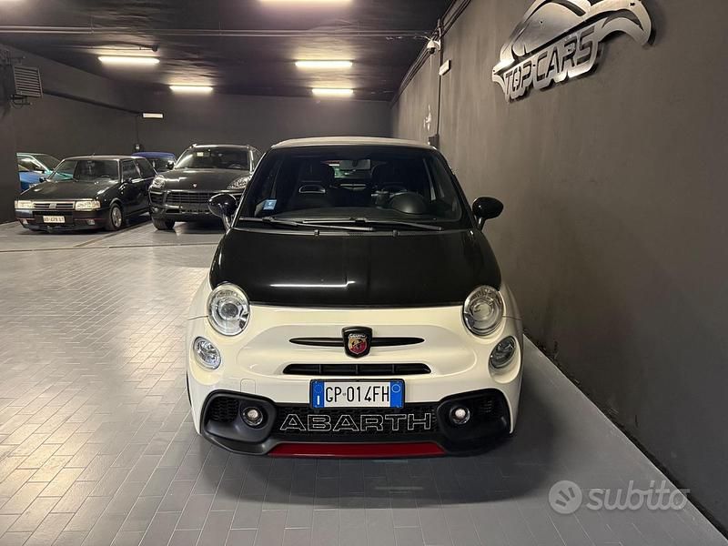 Usata Abarth 595C Turismo 160 CV (117 kW) 2014 Bianco Cabrio