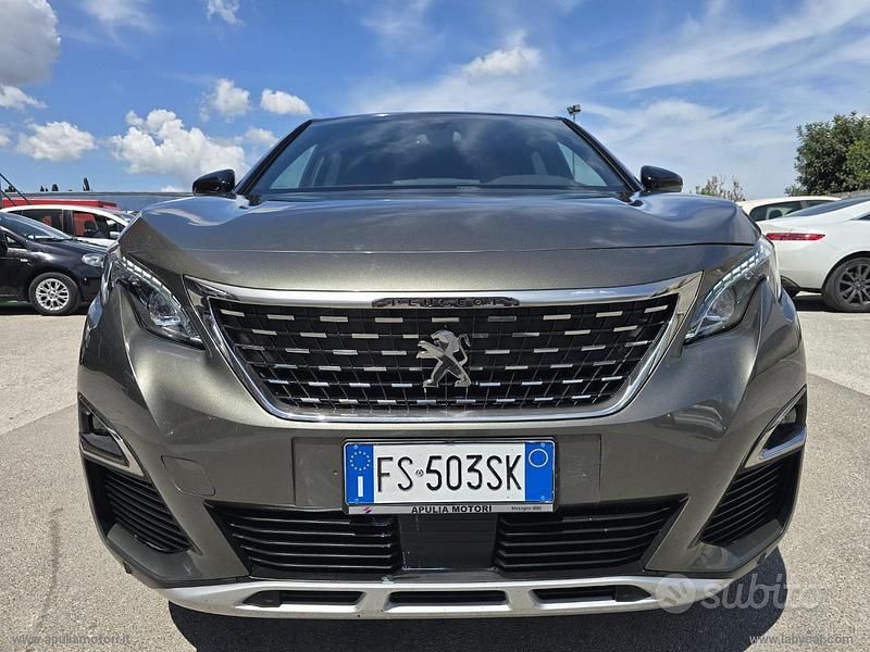Usata Peugeot 3008 GT-line 131 CV (96 kW) 2018 Grigio SUV