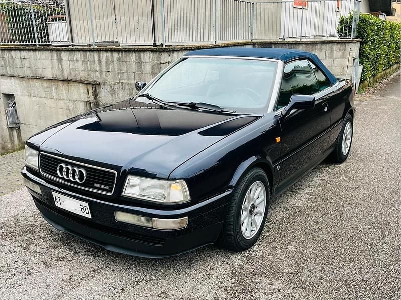Usata Audi Cabriolet 1997 Blu Cabrio