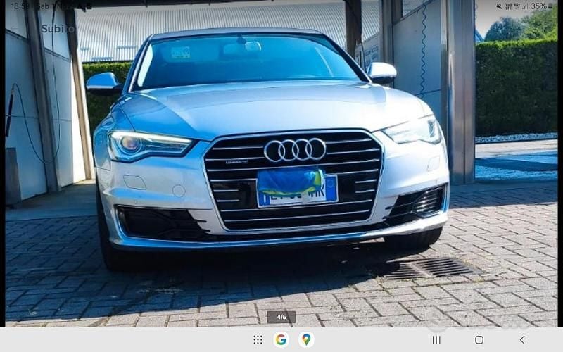 Usata Audi A6 218 CV (160 kW) 2015 Grigio Berlina
