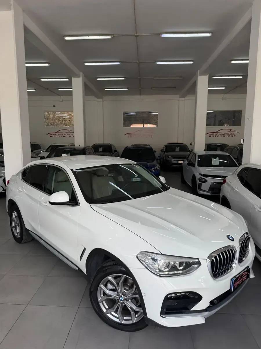 Usata BMW X4 M Sport 190 CV (139 kW) 2021 Bianco SUV