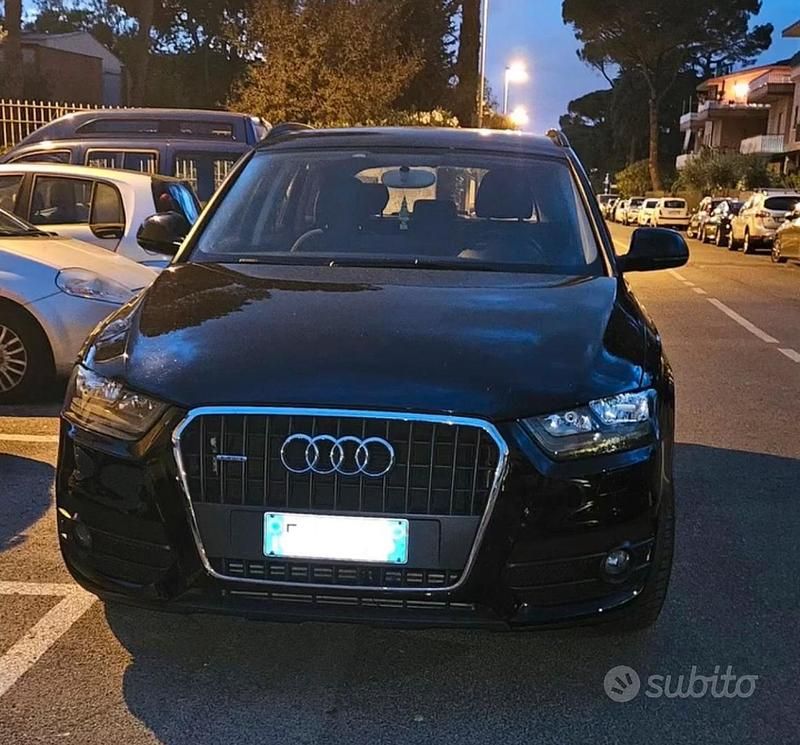 Usata Audi Q3 Ambiente 140 CV (102 kW) 2014 Nero SUV