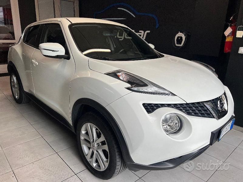 Bianco Usata 2016 Nissan Juke Tekna SUV | 9600 € (Buon prezzo) - Immagine 1/4