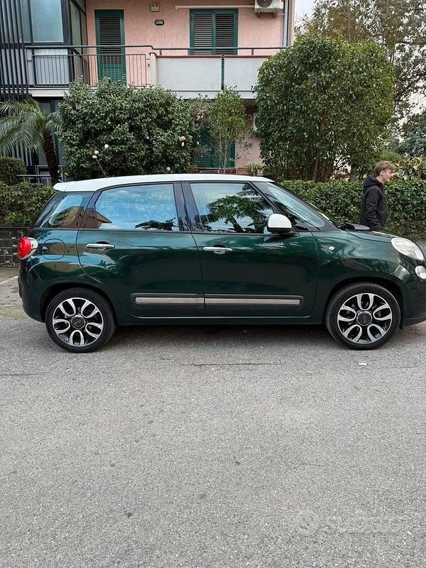 Usata Fiat 500L 105 CV (77 kW) 2015 Verde Monovolume