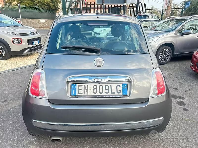 Usata Fiat 500 Lounge 69 CV (50 kW) 2012 Grigio Berlina