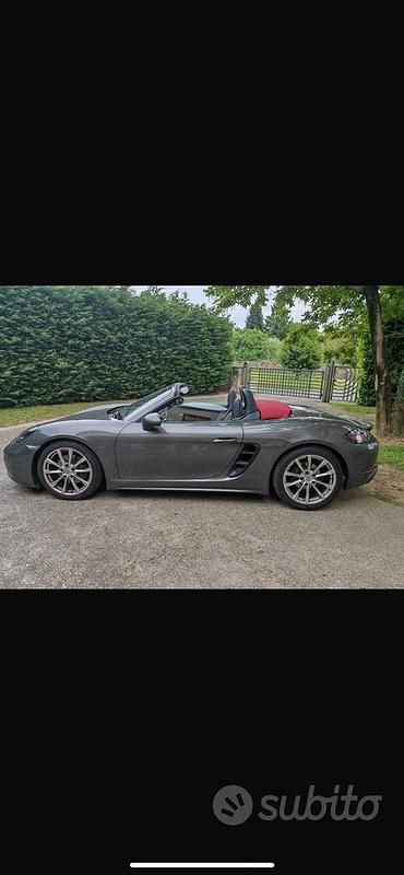 Usata Porsche Boxster Spyder 299 CV (219 kW) 2019 Grigio Cabrio