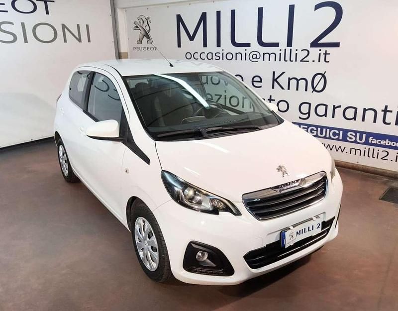 Usata Peugeot 108 Active 69 CV (50 kW) 2018 Bianco Utilitaria
