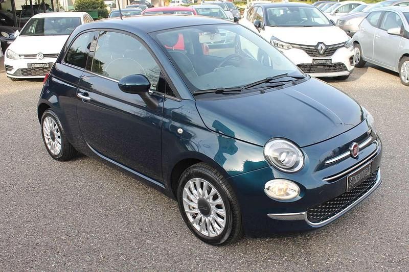 Usata Fiat 500 Lounge 69 CV (50 kW) 2016 Blu/azzurro Utilitaria