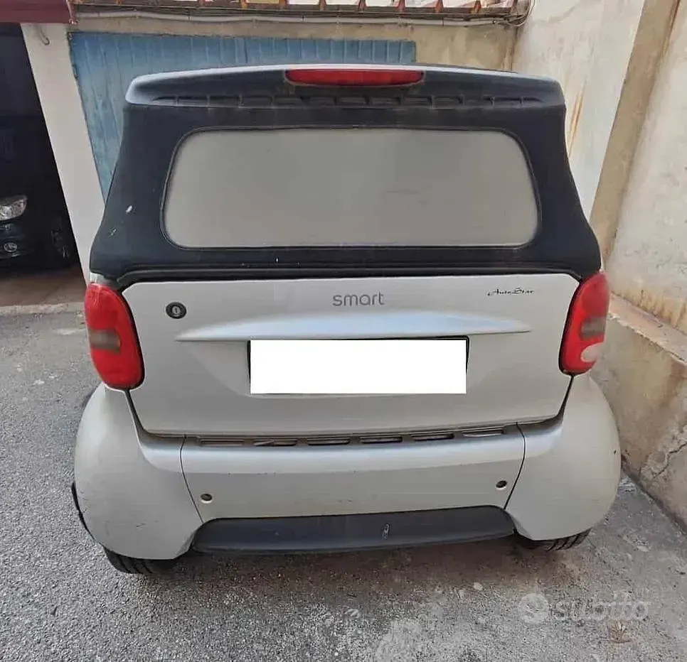 Usata Smart ForTwo Cabrio Passion 61 CV (44 kW) 2004 Grigio Cabrio