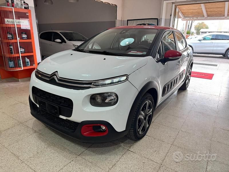 Bianco Usata 2018 Citroën C3 PureTech Tre volumi | 7500 € (Buon prezzo) - Immagine 1/4