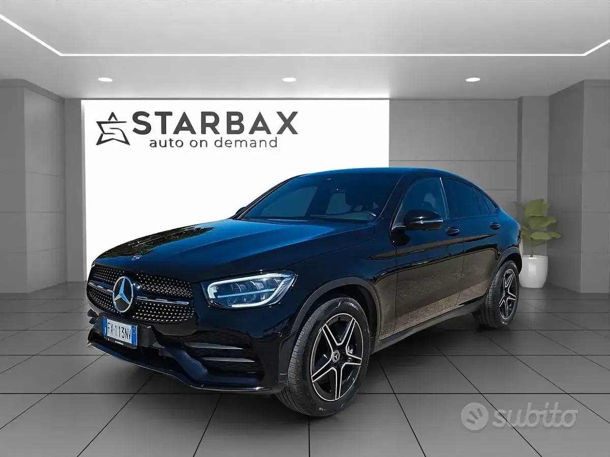 Usata Mercedes GLC220 Premium Plus 194 CV (142 kW) 2020 Nero Coupé