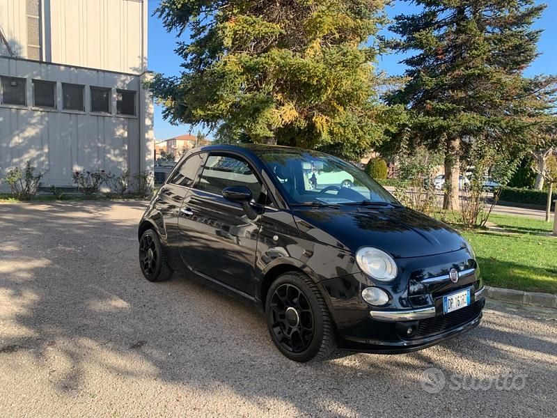 Nero Usata 2009 Fiat 500 Sport Tre volumi | 4950 € (Buon prezzo) - Immagine 1/4