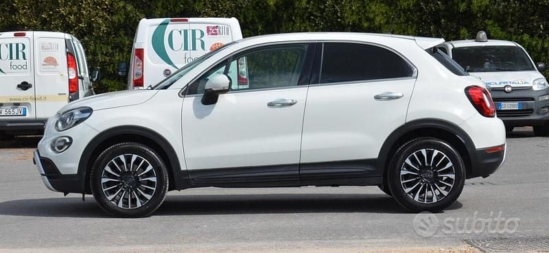 Usata Fiat 500X Cross 120 CV (88 kW) 2018 Bianco SUV