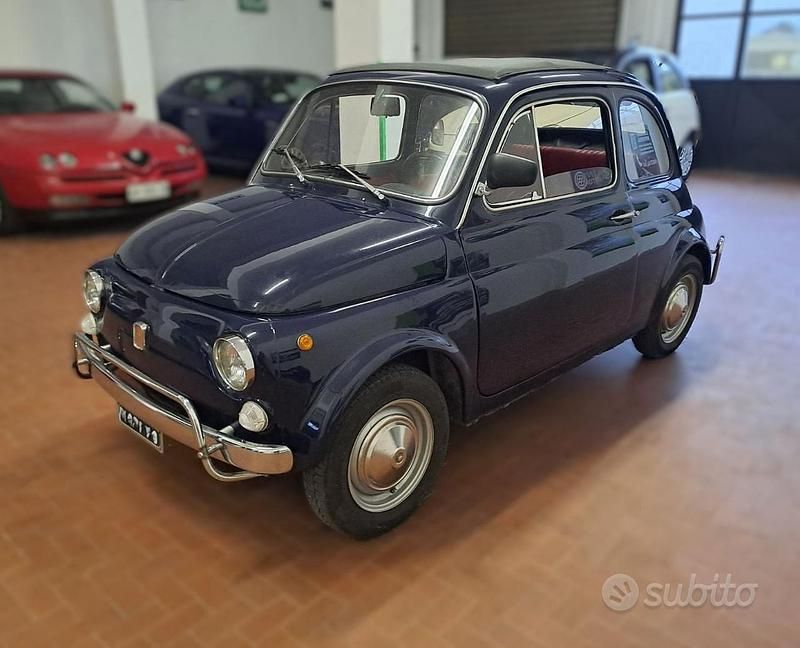 Usata Fiat 500 1960 Blu Utilitaria
