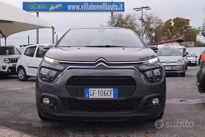 Usata Citroën C3 PureTech 110 CV (80 kW) 2021 Grigio Berlina