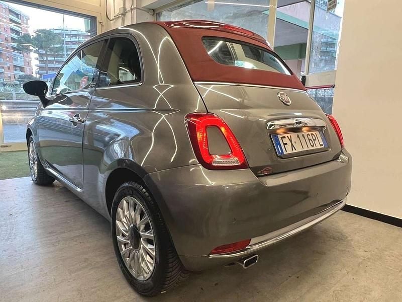 Usata Fiat 500C 69 CV (50 kW) 2019 Grigio Cabrio