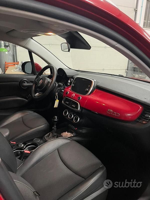 Usata Fiat 500X 120 CV (88 kW) 2019 Rosso SUV