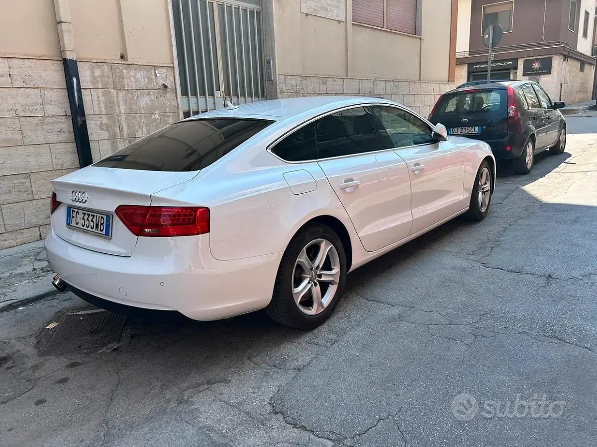 Usata Audi A5 190 CV (139 kW) 2016 Bianco Coupé