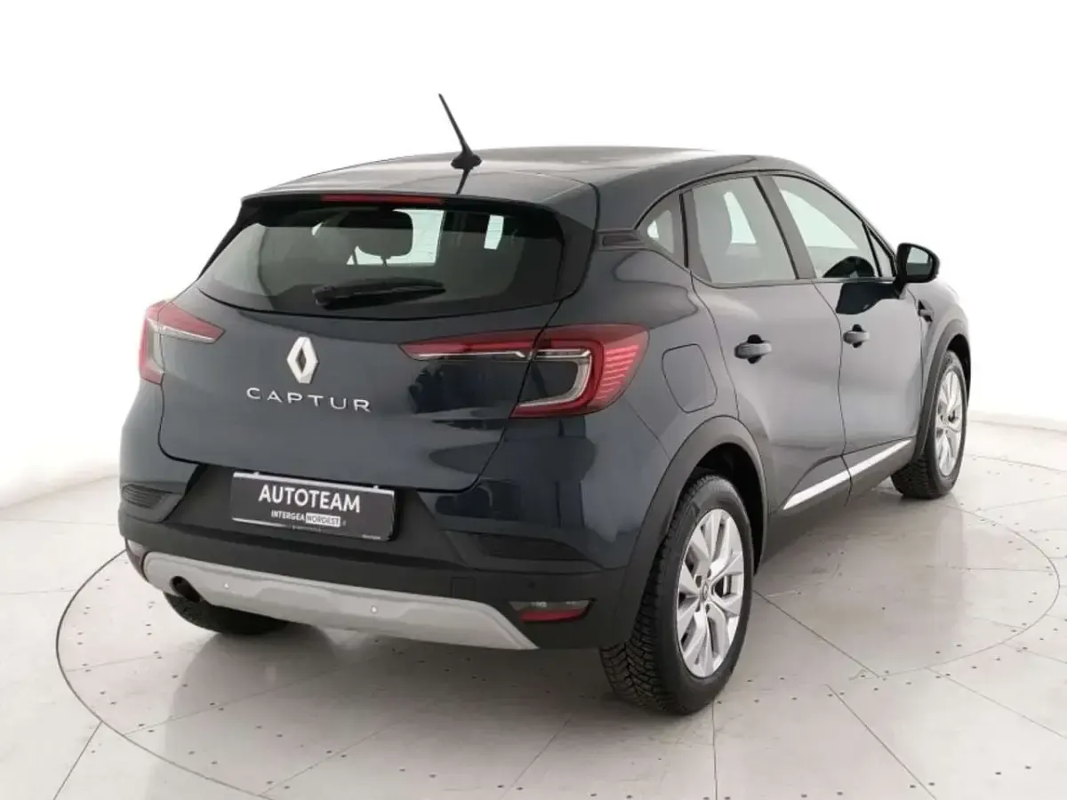 Brugt Renault Captur Zen 95 HK (69 kW) 2020 Blå SUV