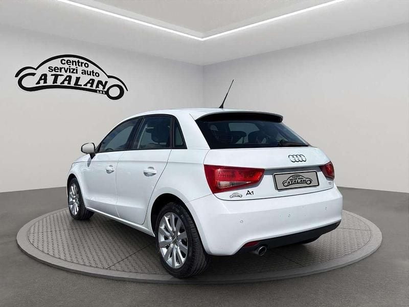 Usata Audi A1 S-Line 90 CV (66 kW) 2014 Bianco Utilitaria