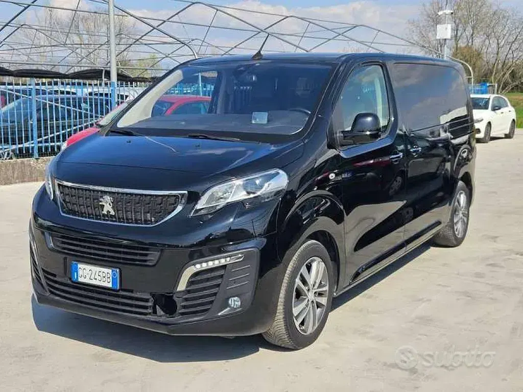Usata Peugeot Traveller 177 CV (130 kW) 2021 Nero Monovolume